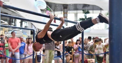 В Харькове прошел чемпионат города по воркауту