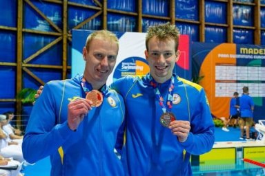 Плавці з Харківщини вибороли почесні нагороди на чемпіонаті Європи